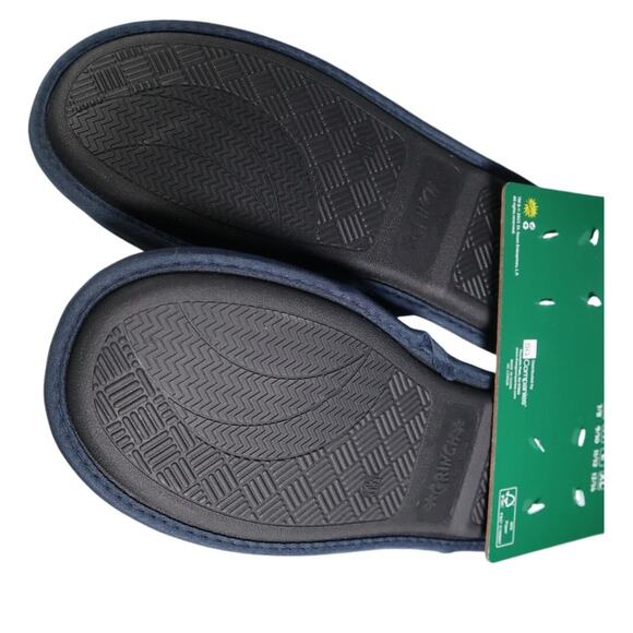 Grinch Men's XL 13 / 14 Sherpa Plaid Christmas Slippers - Picture 7 of 7